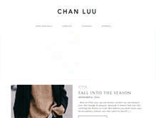Tablet Screenshot of blog.chanluu.com